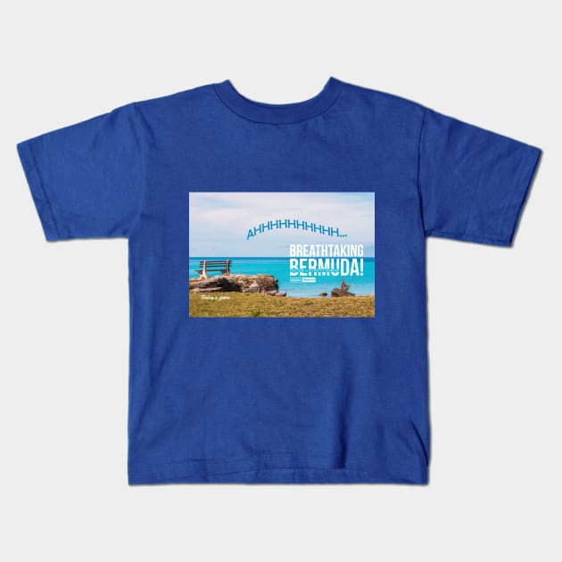 BREATHTAKING BERMUDA Kids T-Shirt by DistinctApparel